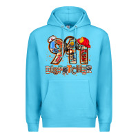 Ocean Blue 911 dispatcher Premium Hoodie - AdoDesignShop