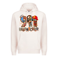 Pale Pink 911 dispatcher Premium Hoodie - AdoDesignShop