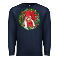 Navy Roaster Christmas Premium Sweatshirt - RanaPortraitStore