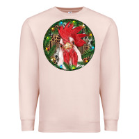 Pale Pink Roaster Christmas Premium Sweatshirt - RanaPortraitStore