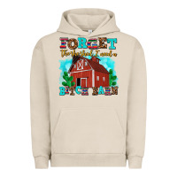 Pigment French Oak forget the she shed i need a bitch barn Urban Hoodie - AdoDesignShop