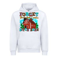 White forget the she shed i need a bitch barn Urban Hoodie - AdoDesignShop