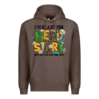 Coffee i am ready for head start but is it ready for me Premium Hoodie - AdoDesignShop