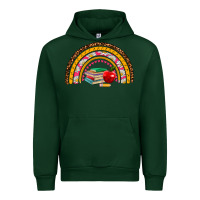 Forest Green back to school rainbow Urban Hoodie - AdoDesignShop