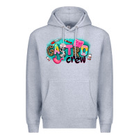 Heather Grey gastro crew Premium Hoodie - AdoDesignShop