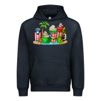 Navy puerto rico coffee cups Urban Hoodie - AdoDesignShop