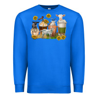 True Royal coffee cups goats Premium Sweatshirt - texasbilliewilder