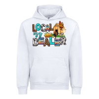 White local egg dealer Urban Hoodie - AdoDesignShop