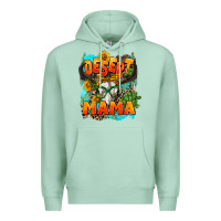 Seafoam desert mama   leopard Premium Hoodie - AdoDesignShop