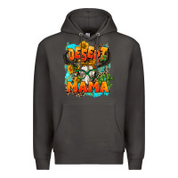 Smoke desert mama   leopard Premium Hoodie - AdoDesignShop