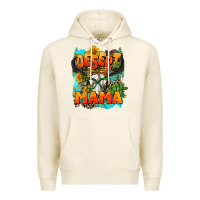 Tofu desert mama   leopard Premium Hoodie - AdoDesignShop
