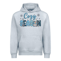 Heather Grey cozy season gnome coffee Urban Hoodie - JahusDesignShop
