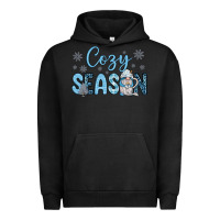 Pigment Black cozy season gnome coffee Urban Hoodie - JahusDesignShop