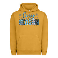 Pigment Peanut Butter cozy season gnome coffee Urban Hoodie - JahusDesignShop
