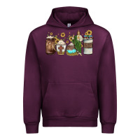 Mauve Wine san judas coffee Urban Hoodie - JahusDesignShop