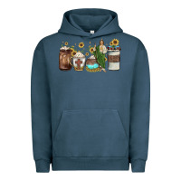 Pigment Midnight Navy san judas coffee Urban Hoodie - JahusDesignShop