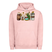 Pigment Salmon san judas coffee Urban Hoodie - JahusDesignShop
