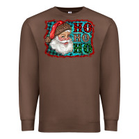 Chestnut Santa Ho Ho Ho Premium Sweatshirt - RanaPortraitStore