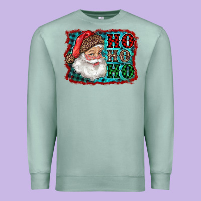 Premium Sweatshirt Santa Ho Ho Ho