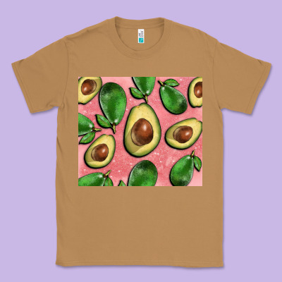Avacado Pink Tumbler Classic Tee Designed By Barkaloodesign