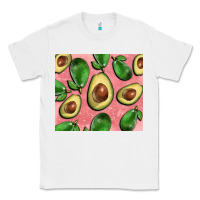White avacado pink tumbler Classic Tee - BarkalooDesign