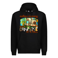 Black making memories one campsite at a time Premium Hoodie - AdoDesignShop