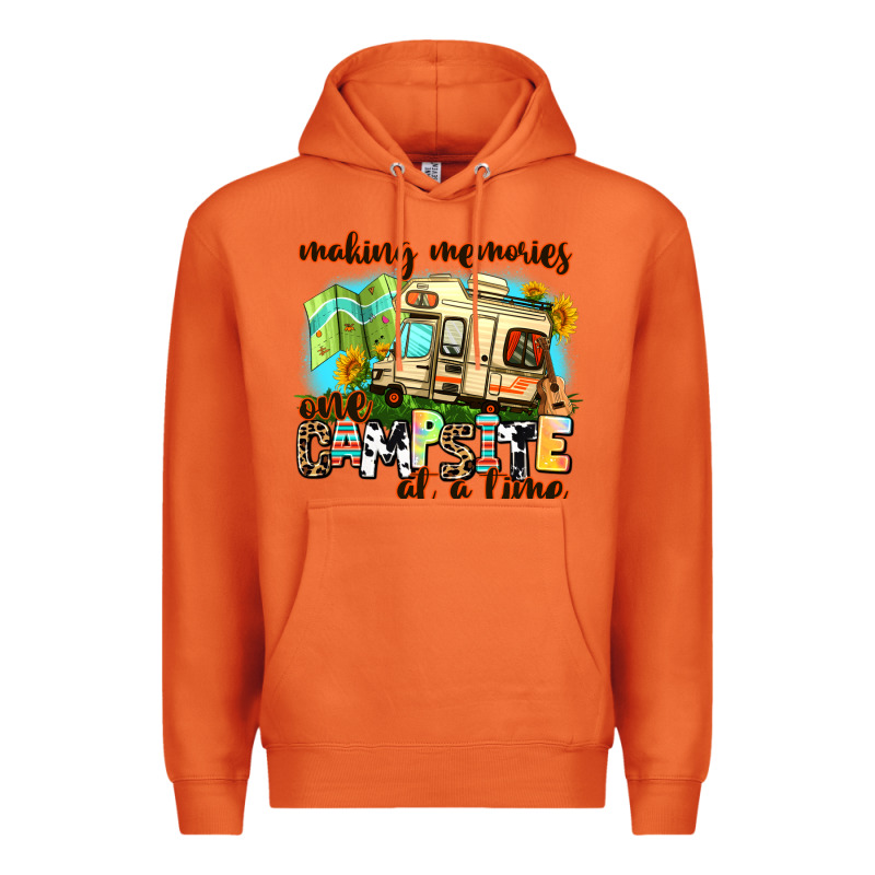 Making Memories One Campsite At A Time Premium Hoodie by AdoDesignShop | Teevron