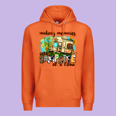 Making Memories One Campsite At A Time Premium Hoodie Designed By Adodesignshop