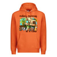 Carrot making memories one campsite at a time Premium Hoodie - AdoDesignShop