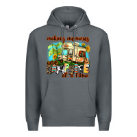 Rock making memories one campsite at a time Premium Hoodie - AdoDesignShop