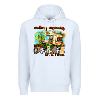 White making memories one campsite at a time Premium Hoodie - AdoDesignShop