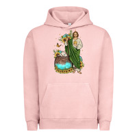 San Judas Coffee Cup Sunflower Urban Hoodie | Teevron
