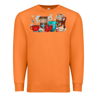 Carrot Nurse coffee cups Premium Sweatshirt - texasbilliewilder
