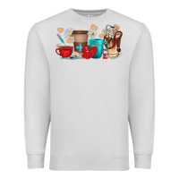 Dove Grey Nurse coffee cups Premium Sweatshirt - texasbilliewilder