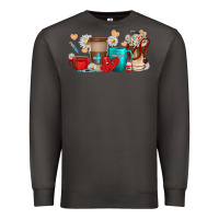 Smoke Nurse coffee cups Premium Sweatshirt - texasbilliewilder