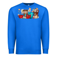 True Royal Nurse coffee cups Premium Sweatshirt - texasbilliewilder