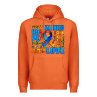 Carrot autism  words Premium Hoodie - AdoDesignShop
