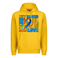 Lemon autism  words Premium Hoodie - AdoDesignShop