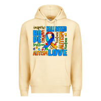 Pina Colada autism  words Premium Hoodie - AdoDesignShop