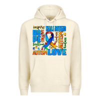 Sandshell autism  words Premium Hoodie - AdoDesignShop