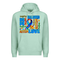 Seafoam autism  words Premium Hoodie - AdoDesignShop