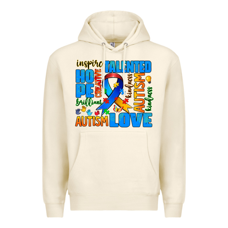 Autism  Words Premium Hoodie by AdoDesignShop | Teevron