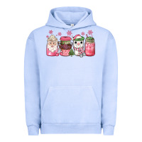 Pigment Grape Ice pink Christmas coffee Urban Hoodie - JahusDesignShop