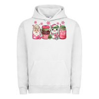 Pigment Lunar Rock pink Christmas coffee Urban Hoodie - JahusDesignShop