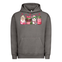 Pigment Tornado pink Christmas coffee Urban Hoodie - JahusDesignShop
