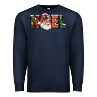 Navy Western Noel Santa Claus Premium Sweatshirt - RanaPortraitStore