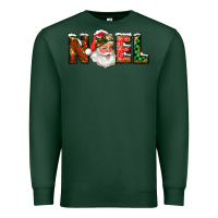 Sports Green Western Noel Santa Claus Premium Sweatshirt - RanaPortraitStore