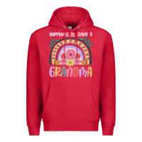 Cardinal happiness is being a grandma Premium Hoodie - JahusDesignShop