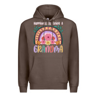 Coffee happiness is being a grandma Premium Hoodie - JahusDesignShop