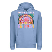 Colony Blue happiness is being a grandma Premium Hoodie - JahusDesignShop
